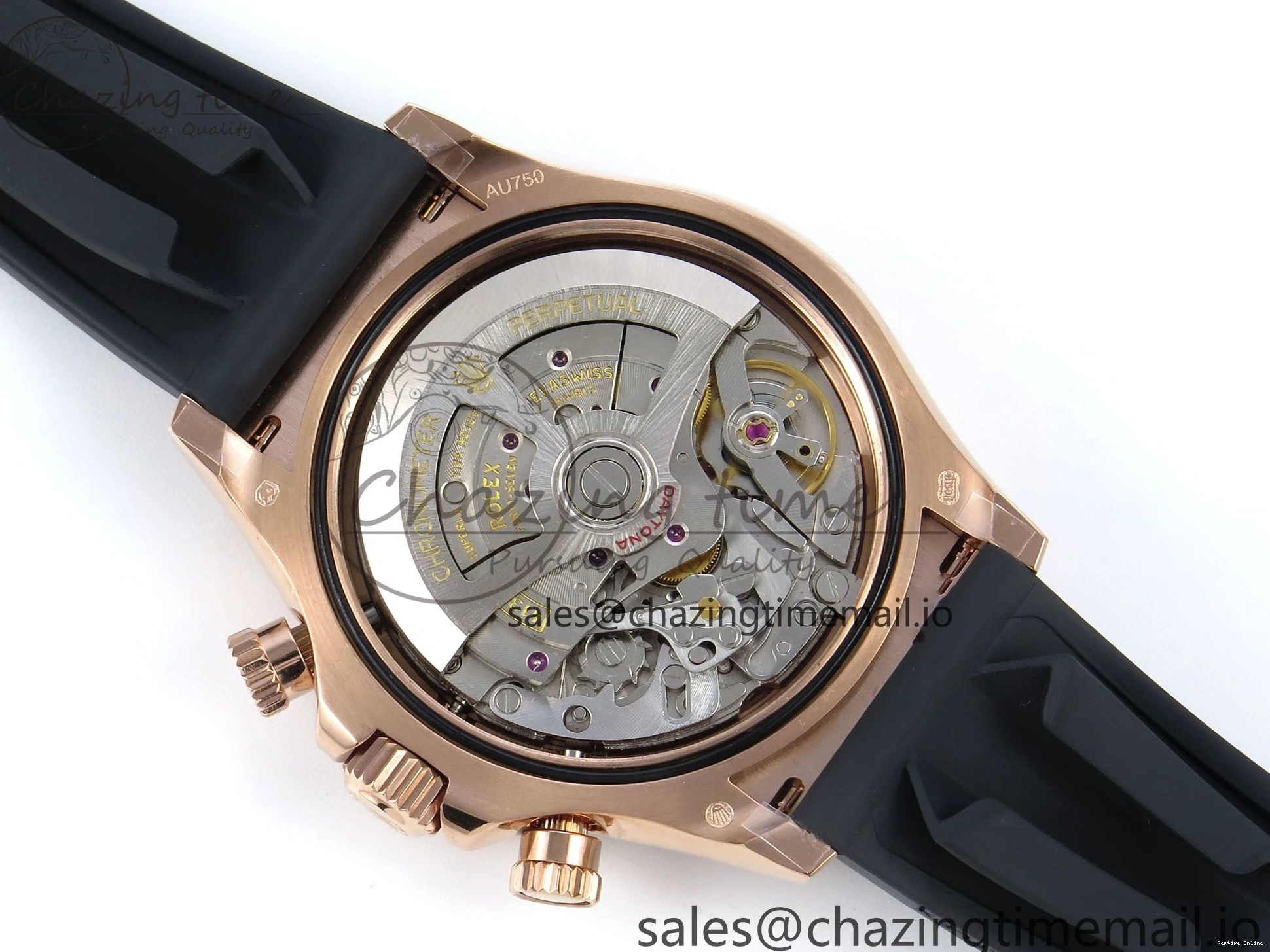 0206 Bold Daytona 126515 QF 1:1 Best Edition Black RG Dial on Oysterflex Strap SH4131 V 702